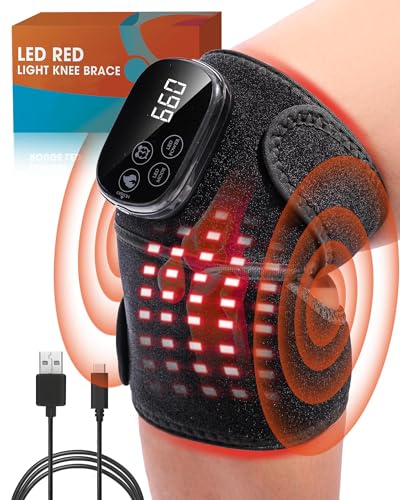 Red Light Therapy Knee, Red Infrared Light Therapy for Knee MI-HX-BK03 - Black - Like New
