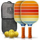 TORA PICKLEBALL – USA PICKLEBALL APPROVED TEXTURED CARBON SURFACE - RETRO-C - Like New