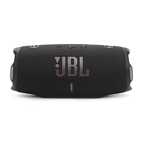 JBL Charge 6 Portable Waterproof Bluetooth Speaker JBLCHARGE6BLKAM - Black - Like New