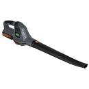 SCOTTS CORDLESS LEAF BLOWER, 24-VOL PAS, 130 MPH, MODEL LB21024S - BLACK/GRAY - Like New