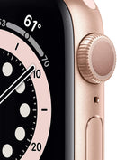 For Parts: APPLE WATCH Series 6 GPS 40mm Gold Aluminum Case Pink Sand Band MG123LL/A