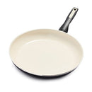 GreenPan Rio Healthy Ceramic Nonstick 12" Frying Pan Skillet PFAS-Free Black - Brand New