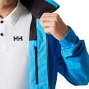 34445-645 HELLY-HANSEN MEN'S CREW JACKET 2.0 CYAN SIZE SMALL - Brand New