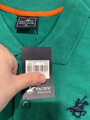 PACIFIC POLO CLUB MEN'S POLO SHIRT - SIZE: MEN M - TEAL - Brand New
