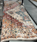 YIDANAMY LIVING ROOM AREA RUG 8X10 - ORANGE BROWN - Like New