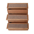 ZOOVILLA PTR0082212010 YORKSHIRE PET STEP STORAGE WOOD BEDSIDE - LIGHT BROWN - Like New