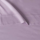 Amazon Basics Microfiber 3 Piece Sheet Set Twin 4 Pack Solid Frosted Lavender - Brand New