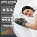 WUX HAND MASSAGER WITH HEAT AIR COMPRESSION 3 MASSAGE MODES 4 HEAT LEVELS BLACK - Like New
