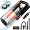 CherylonCar SV-11 Portable Handheld Car Vacuum 150W/7500Pa 16.4FT - Orange/Black Like New