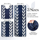 GTa13 Bathroom Rugs Sets 3 Piece – Microfiber Spineless Bathroom Rugs - Blue - Brand New