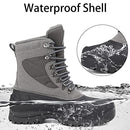 Mishansha Snow Boots Duck Boots Insulated Cold Weather Grey Size 11 Men - Brand New