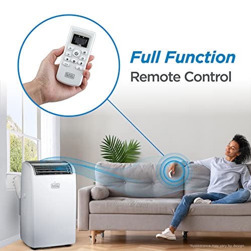 BLACK+DECKER AIR CONDITIONER 14,000 BTU AIR CONDITIONER PORTABLE - WHITE - Like New
