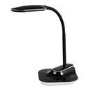 REALSPACE PRESSLER LED DESK/CLIP LAMP USB CHARGING 17"H 9513175 - BLACK - Brand New