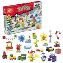 MEGA BLoks Pokémon Holiday Calendar 202 Pieces 2 Poseable Characters, GYG99 - Like New