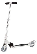Razor A3 Kick Scooter for Kids - Larger Wheels, Suspension, Wheelie Bar - Clear - Like New