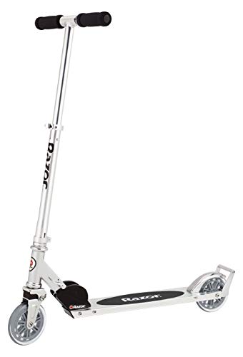 Razor A3 Kick Scooter for Kids - Larger Wheels, Suspension, Wheelie Bar - Clear - Like New
