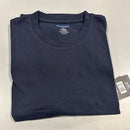 BLUE ICE PLAIN STRETCH T-SHIRT WITH SHORT SLEEVES - SIZE: MEN 2XL - NAVY - Brand New
