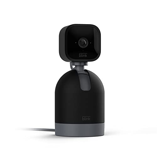 BLINK MINI PAN-TILT CAMERA ROTATING INDOOR SMART CAMERA BCM00300UB - BLACK - Brand New