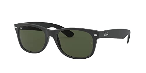 RAY-BAN RAY-BAN RB2132 NEW WAYFARER 6462/31 RUBBER BLACK ON - Scratch & Dent