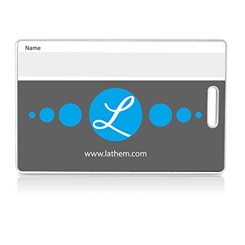 LATHEM PROXIMITY RFID BADGES FOR LATHEM AND MORE PACK OF 15 RF-BADGE - WHITE - Like New