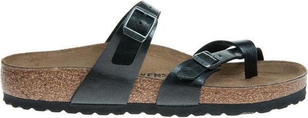 BIRKENSTOCK WOMEN'S FLIP FLOP SANDALS - MEN 12 (AU/UK M10.5) - GRACEFUL LICORICE - Brand New