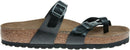 BIRKENSTOCK WOMEN'S FLIP FLOP SANDALS - MEN 12 (AU/UK M10.5) - GRACEFUL LICORICE - Like New