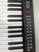 GENERIC ELECTRONIC 88 KEY PIANO KEYBOARD FOLDABLE FULL SIZE DIGITAL - BLACK - Like New