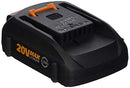 WORX POWERSHARE 20 VOLT 2.0AH BATTERY - BLACK/ORANGE/WHITE - Like New