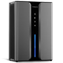 PTHRAOUTA 95OZ HOME DEHUMIDIFIER 950 SQ.FT QUIET DEHUMIDIFIER - BLACK - Like New