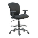 Alera ALE Mota Series Big and Tall Stool, Black - Like New