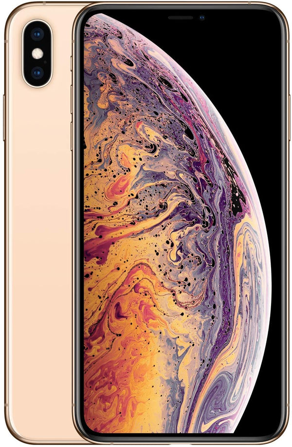 Apple iPhone XS Max 6.5" 64GB Fully Unlocked GOLD 3D897LL/A Like New