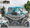 CHIC HOME BLACK REVERSIBLE BED IN A BAG COMFORTER SET MORNINGTON - BOHO PAISLEY - Like New