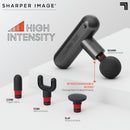 SHARPER IMAGE POWERBOOST MOVE DEEP TISSUE PORTABLE MASSAGE GUN - GRAY - Like New