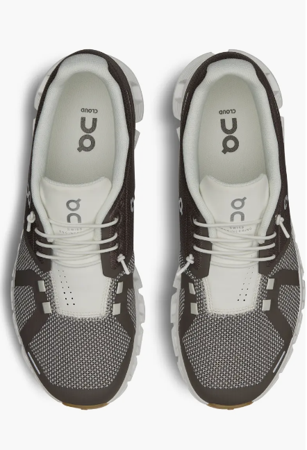 ON CLOUD 5 COMBO SHOE - SIZE 9 - BLACK/ALLOY - Like New