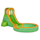 Sunny & Fun Inflatable Single Ring Water Slide Park – Heavy-Duty for Outdoor Fun - Like New