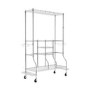 SAFERACKS GOLF EQUIPMENT ORGANIZER RACK GOLF BAG STORAGE RACK GARAGE - SILVER - Like New