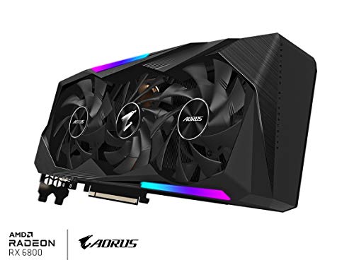Gigabyte AORUS Radeon RX 6800 Master 16G Graphics Card, GV-R68AORUS M-16GD - Like New