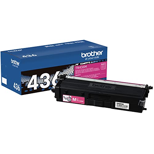 Brother Genuine TN436M Super High Yield Toner Cartridge, Magenta - Like New