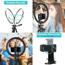 SENSYNE 12'' RING LIGHT WITH 50'' EXTENDABLE TRIPOD STAND - NATURE - Like New