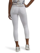 ROCKS REPUBLIC DENIM RX FEVER STRETCH CROP CAPRI JEAN ANTIDOTE-WHITE 12 - Brand New
