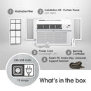 LG 24,500 BTU 208/230V, 15AMP ELECTRONIC SMART WAC W/REMOTE - WHITE - Like New