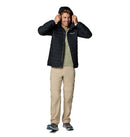 COLUMBIA MEN'S POWDER LITE II HOODED JACKET - SIZE MEN 1X - BLACK - Brand New