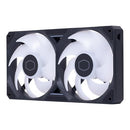 COOLER MASTER SICKLEFLOW EDGE 240 SIGNLE FRAME ARGB PC CASE - BLACK - Like New
