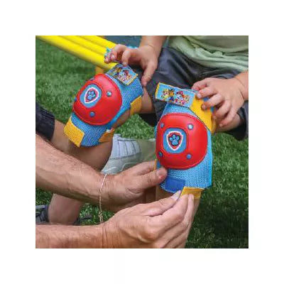 PAW PATROL PUP PALS KIDS' BIKE PAD SET AGES 3+ - BLUE/RED/YELLOW - Brand New