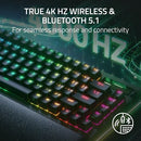 RAZER BLACKWIDOW V4 PRO 75% WIRELESS OLED TRUE 4K HZ WIRELESS BLK RZ03-05130200 - Like New