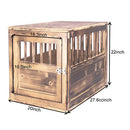 Furniture Style Wooden Dog Crate Small Dog Indoor Decorative Puppy Kennel - Brand New