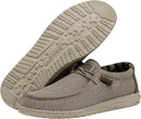 Hey Dude Mens Wally Sox size 10 - BEIGE - Like New