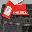 DIESEL 1995 SLIM FIT MID WAIST STRAIGHT LEG JEANS BLACK/DARK GRAY SIZE: 32 X 32 - Brand New