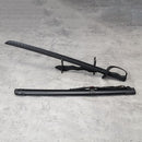 XUAN LU TANG POLYPROPYLENE CAVALRY SABER LONG SWORD SCABBARD FJD0046 - BLACK - Brand New