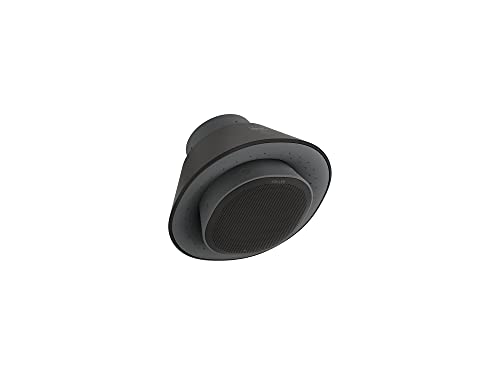 KOHLER MOXIE SHOWERHEAD WATERPROOF WIRELESS SPEAKER 2.5 GPM - MATTE BLACK - Like New